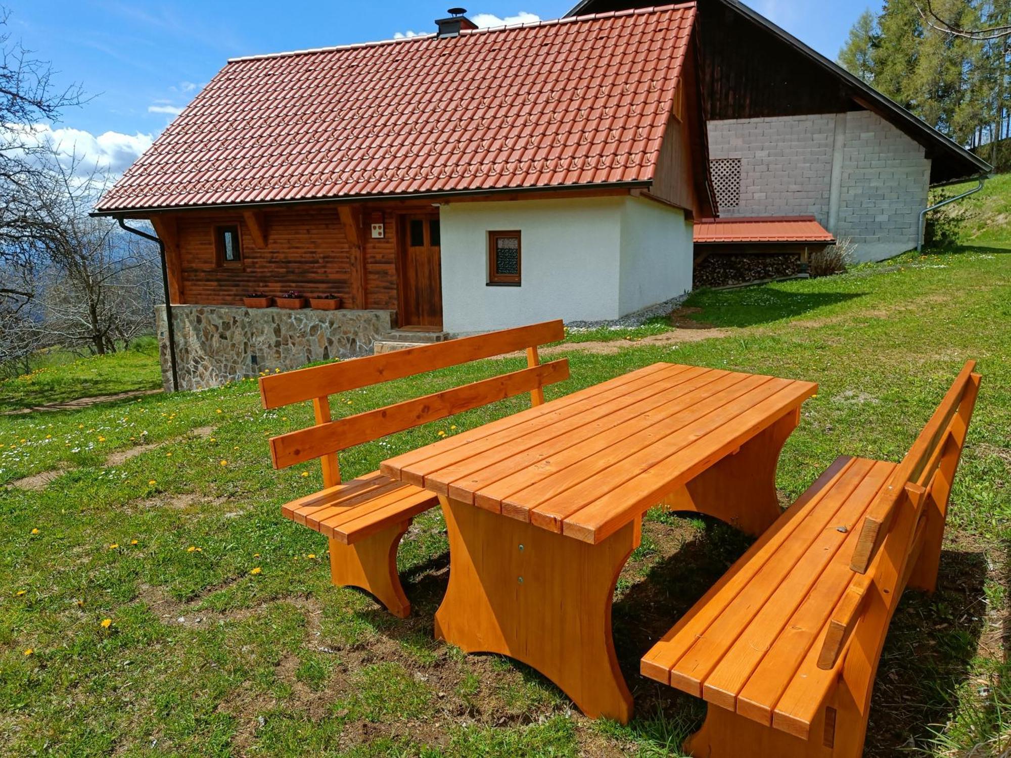 Ferienwohnung Grunt Sonek Mislinja Exterior foto